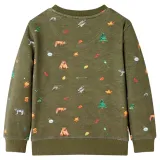 bluza-dziecieca-khaki-104-stan-nowy