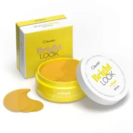 clavier-bright-look-retinol-zelowe-platki-pod-oczy-wygladzajace-odswiezaj