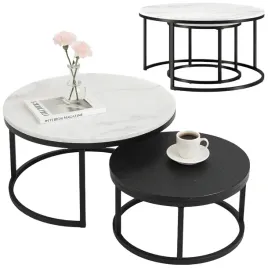 zestaw-stolikow-kawowych-marmur-okragle-2w1-czarny-bialy-60-80-cm-2w1