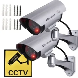 2x-kamera-atrapa-ir-led-monitoring-kamera-zewnetrzna-scienna-dioda-migajaca