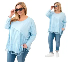 niebieska-bluzka-damska-bawelniana-plus-size-z-ozdobnymi-fredzlami