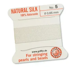 griffin-nic-jedwabna-z-igla-100percent-natural-silk-0-65mm-2m-white