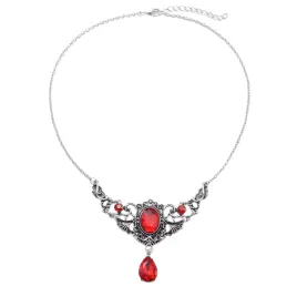 elegancki-vintage-naszyjnik-z-krysztalkami-kolor-srebrny-z-czerwonym