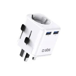 adapter-podrozny-sbs-uniwersalny-eu-2xusb-a-bialy