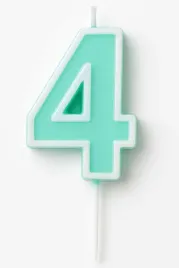 swieczka-urodzinowa-cyfra-4-pastelowy-zielony-4-cm