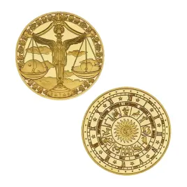 moneta-kolekcjonerska-znaki-zodiaku-waga-kolor-zlota