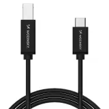 kabel-wozinsky-wkddy2s-usb-b-usb-c-2m-czarny-stan-nowy