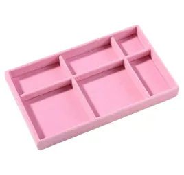 ekspozytor-na-bizuterie-welur-tacka-rozowy-r7-przegrody-mix