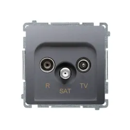 gniazdo-antenowe-koncowe-rtv-sat-inox-basic-bmzar-sat1-3-1-01-21-kontakt-si
