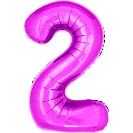 balon-foliowy-w-ksztalcie-cyfry-2-fuksja-100-cm