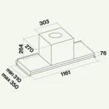 falmec-virgola-evo-120-stan-nowy