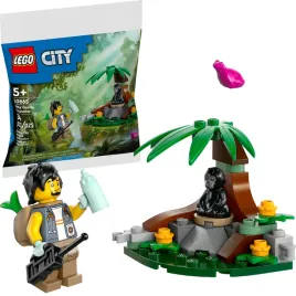lego-city-spotkanie-z-malym-gorylem-30665-figurka-goryla-i-weterynarz