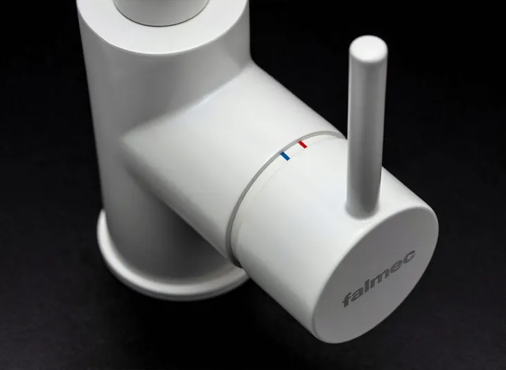 falmec-iseo-round-white-kolor-bialy