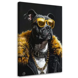 obraz-do-salonu-biura-pokoju-mlodziezowego-pit-bull-pies
