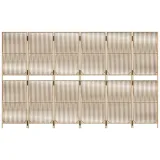 parawan-6-panelowy-bezowy-polirattan-marka-vidaxl