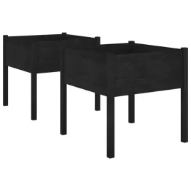 donica-ogrodowa-70x70x70-cm-czarna-z-litego-drewna-sosnowego