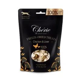 cherie-premium-100percent-przysmak-dla-psa-liofilizowany-kurczak-i-watrobka-40g