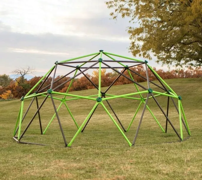 Lifetime Stalowa drabinka Geodome zielono/brązowa 335x168 cm