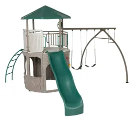 lifetime-wieza-z-hustawka-i-zjezdzalnia-brazowy-zielony-590x490x331cm