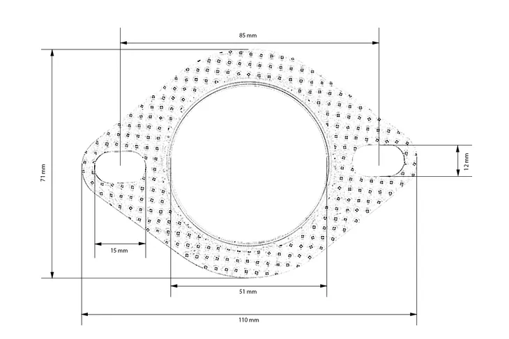 uszczelka-wydechu-turboworks-51mm-2-sruby-producent-czesci-turboworks