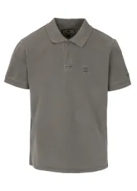 koszulka-meska-polo-pitbull-pique-small-logo-washed-brazowa
