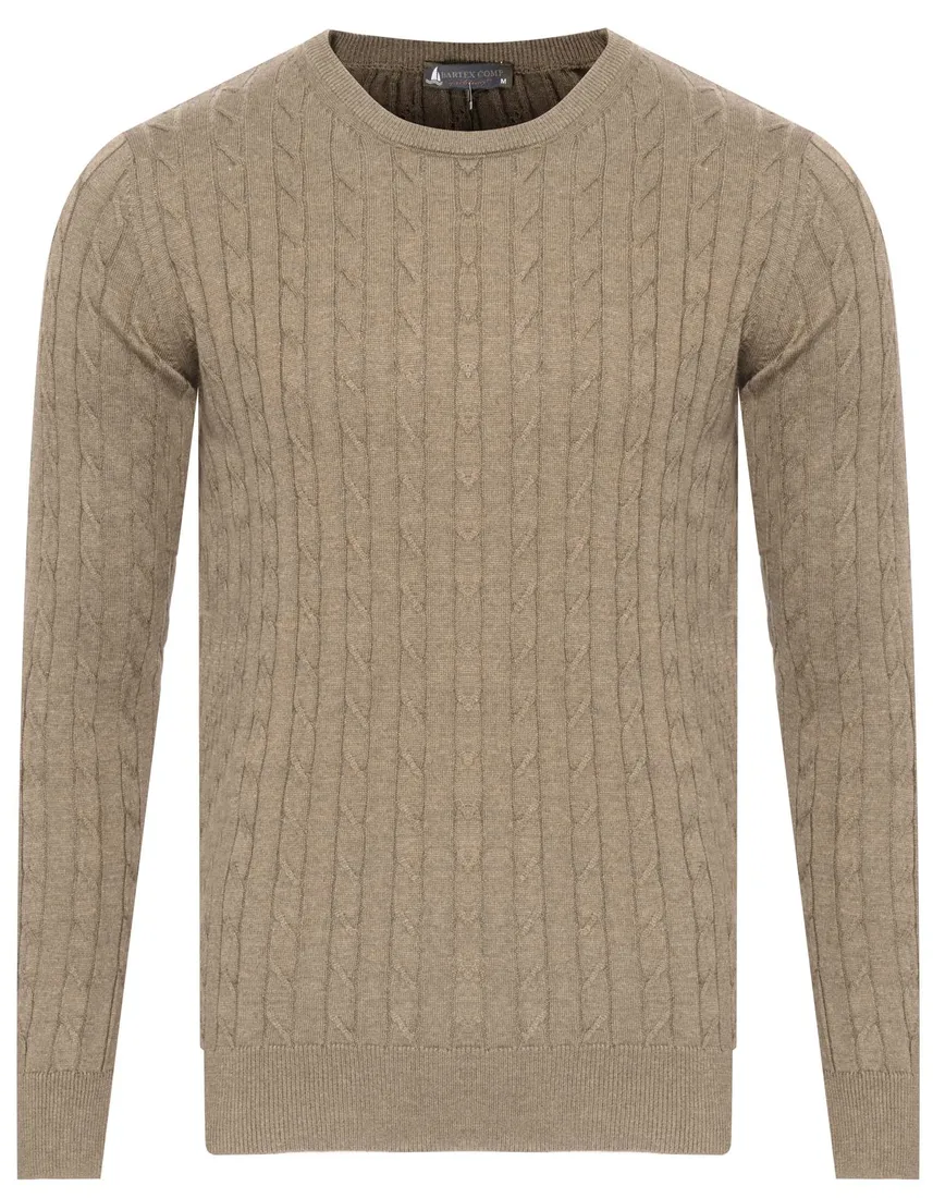 sweter-meski-warkocz-1-capuccino-l-stan-nowy