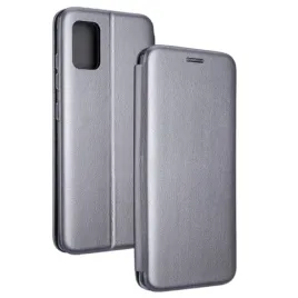 beline-etui-book-magnetic-samsung-m51stalowy-steel