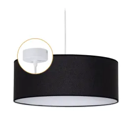 lampa-wiszaca-lniana-40-20-biala-czarna-nowoczesny-design-polska-produkcja