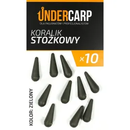 koralik-stozkowy-zielony-do-wedkarstwa-karpiowego-undercarp-uc119