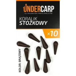 koralik-stozkowy-brazowy-do-wedkarstwa-karpiowego-undercarp-uc109