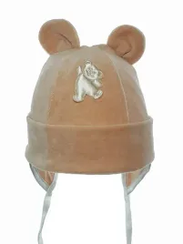 polska-czapka-mis-welur-wiazana-z-uszami-czapeczka-noworodek-12-kolorow