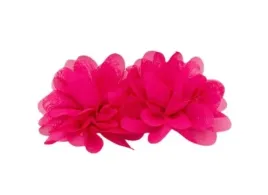 elegancka-spinka-automat-dwa-kwiatki-z-materialu-rozowy-fuksja-13-cm