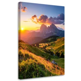 obraz-do-salonu-sypialni-kuchni-biura-gory-krajobraz-zachod-slonca-natura