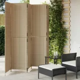 parawan-5-panelowy-bezowy-polirattan-stan-nowy