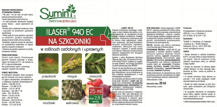 sum-laser-940-ec-25-ml-stan-nowy