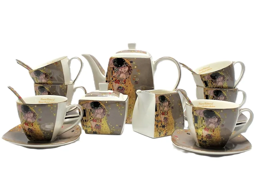 kpl-15-elementowy-do-kawy-klimt-250ml-stan-nowy