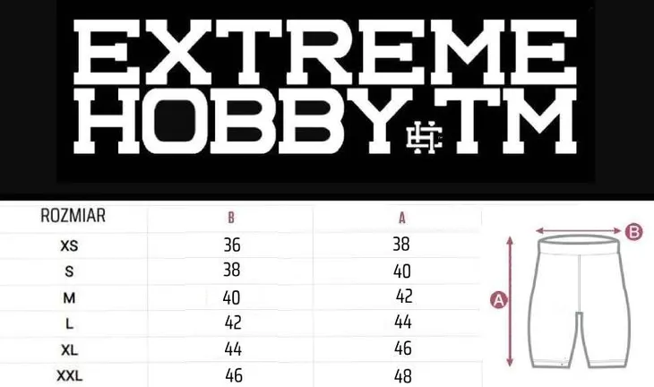 extreme-hobby-spodenki-athletic-red-warrior-m-rozmiar-m