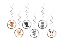 dekoracja-wiszaca-urodzinowa-kotki-z-lapkami-6-szt-koty-swiderki-kot-kicia