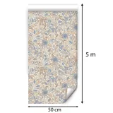 tapeta-na-sciane-bezowe-niebieskie-listki-jasne-tlo-do-sypialni-przedpokoju-rodzaj-flizelinowa