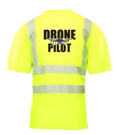 koszulka-brixton-flash-zolty-z-nadrukiem-drone-pilot-4xl