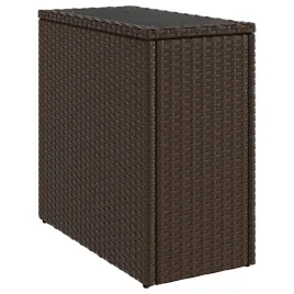 stolik-ogrodowy-ze-szklanym-blatem-brazowy-58x275x55-cm