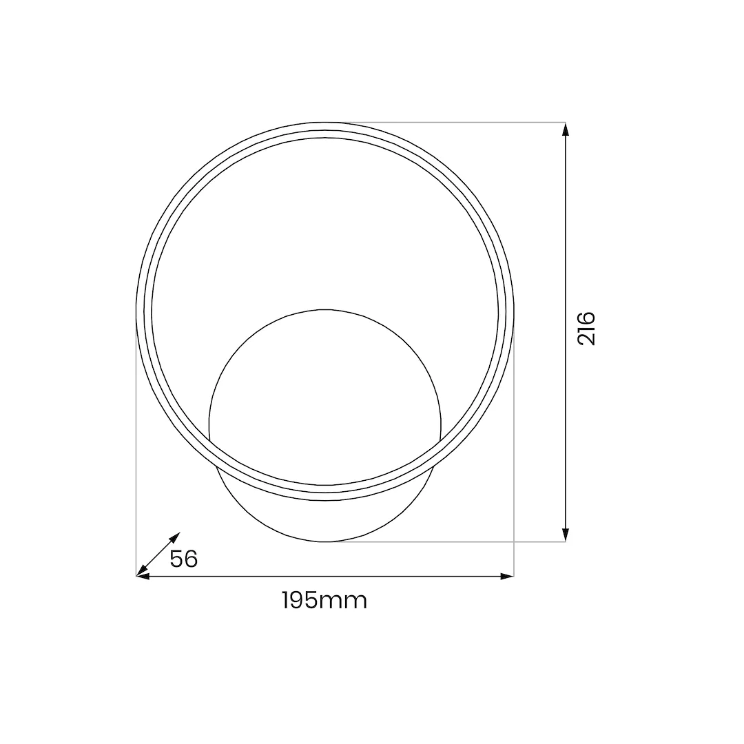 kinkiet-hoop-gold-7w-led