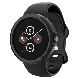 spigen-liquid-air-matte-black-google-pixel-watch-3-45mm