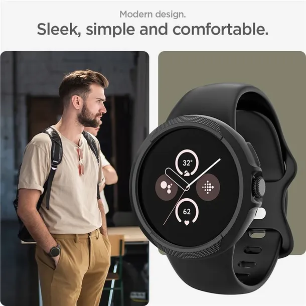 spigen-liquid-air-matte-black-google-pixel-watch-3-45mm-stan-nowy-kolor-inny
