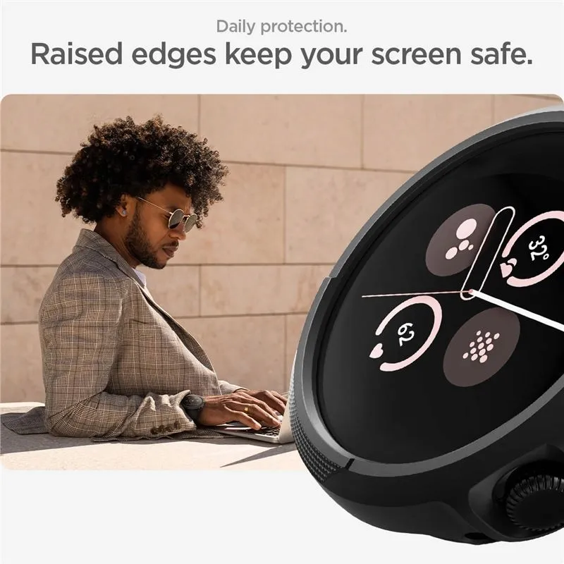 spigen-liquid-air-matte-black-google-pixel-watch-3-45mm