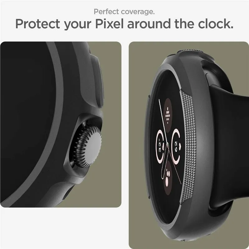 spigen-liquid-air-matte-black-google-pixel-watch-3-45mm