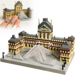 klocki-konstrukcyjne-muzeum-luwru-architektura-paryz-louvre-museum-model