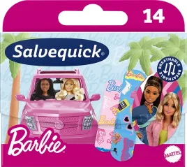 salvequick-kids-plastry-dla-dzieci-barbie-14-sztuk