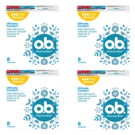 o-b-procomfort-normal-tampony-z-otoczka-silktouch-8-sztuk-zestaw-4-paczek
