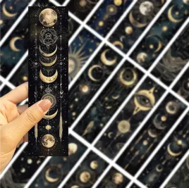 papierowe-zakladki-do-ksiazek-z-motywem-kosmicznym-10szt